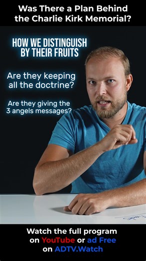 13K views · 409 reactions | Keeping the Sabbath isn’t enough to receive the seal of God. Revelation 14 reveals a deeper test—the full message of the First, Second, and Third Angels. Many will claim truth but fall short of obedience. Are you giving the true message or another? Was There a Plan Behind the Charlie Kirk Memorial? https://adtv.watch/single-episode/was-there-a-plan-behind-the-charlie-kirk-memorial-b917 | Amazing Discoveries | Facebook