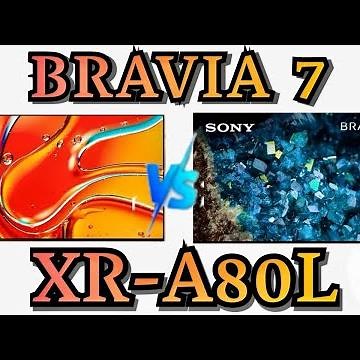 Sony Bravia 7 Mini LED vs Sony Bravia A80L OLED | MINI LED vs OLED #oled #sonybraviatv