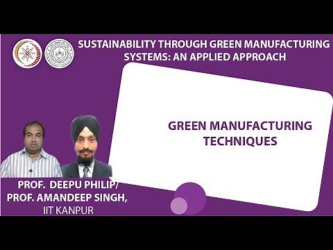 Green Manufacturing Techniques
