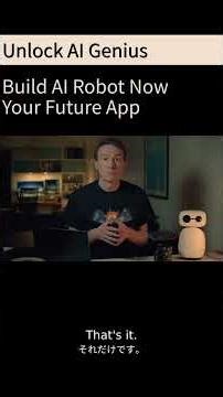 🤖 Build Your Own AI Robot App! #easy2digital #RichimMini