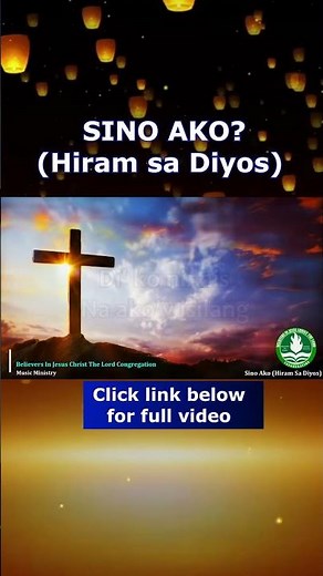 SINO AKO? (HIRAM SA DIYOS) #tagaloggospelsong