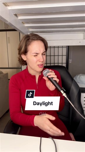 This was a request, I love this song though, I’m surprised I haven’t covered it. @david kushner #singingvideo #songcover #singer #daylight #fyp