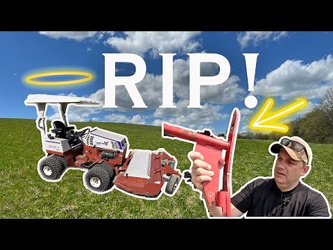 MAJOR FAIL! WE BROKE OUR VENTRAC 4500 TRACTOR! | Can I Fix It?!?