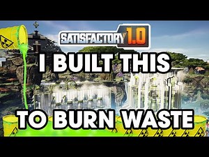 🧪 How I Solved Nuclear Waste in Satisfactory – Plutonium Fuel Rod Mega Build