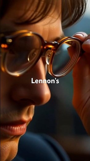 Why John Lennon’s Glasses Were More Than Just Fashion!