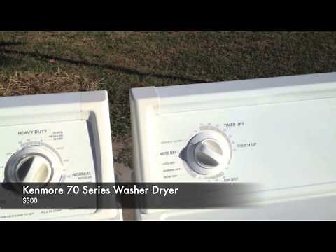 Kenmore 70 Series Washer Dryer