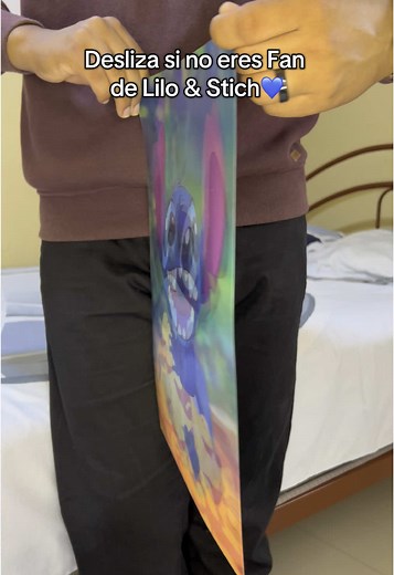 Cuadro Lenticular 3D de Stitch para Fans de Lilo y Stitch