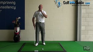 Correct Way to Hit Three-Quarter Shots – Senior Golf Tip Video – by Dean Butler