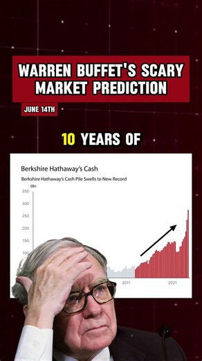 Warren Buffett is predicting 10 years of no returns in the stock market, and the last time he made a similar warning was in 1999, just before the dot-com bubble, and his prediction ended up being right on the money.