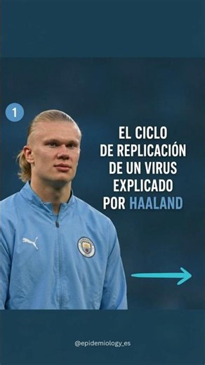 HAALAND te explica el ciclo de un VIRUS 🦠⚽