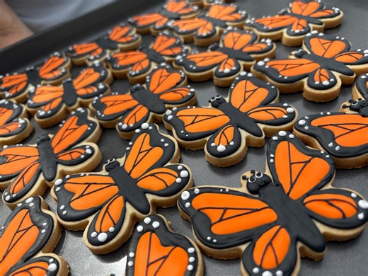 Monarch butterfly • Butterfly wings • Gift cookies • gift • Valentines gift • butterfly cookies • - Etsy Nederland