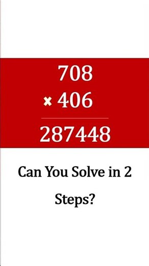 The 3 Digit Multiplication Trick Schools Don't Teach #mentalmath #braintraining