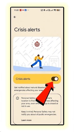 Crisis Alerts on Android: Enable This NOW #shorts