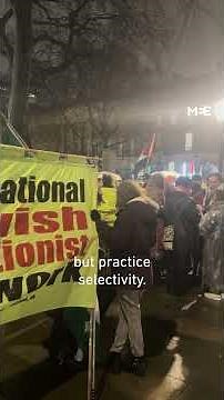London protest in solidarity with Palestinian women for International Women’s Day