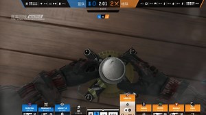 当防守方只剩下三个人的时候fuze急着下班