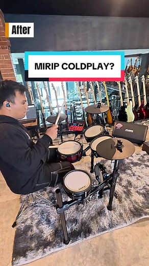 Drum Cover: Chris Martin's Reaction to Alesis Nitro Pro