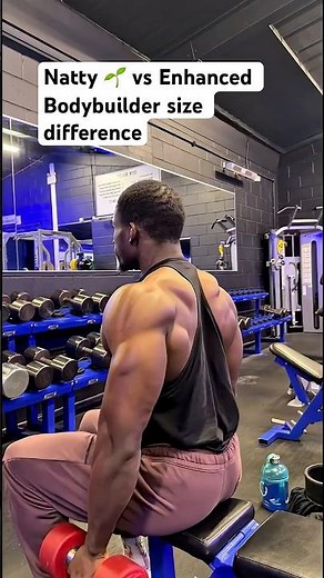 Natty vs Enhanced Bodybuilder Size Difference