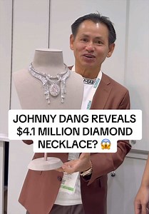 $4.1 Million Diamond Necklace: Johnny Dang Reveals the Piece