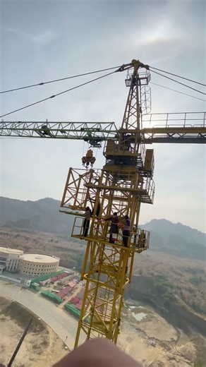 Tower Crane Wall Tie Installation Process | Complete Anchoring Frame Setup