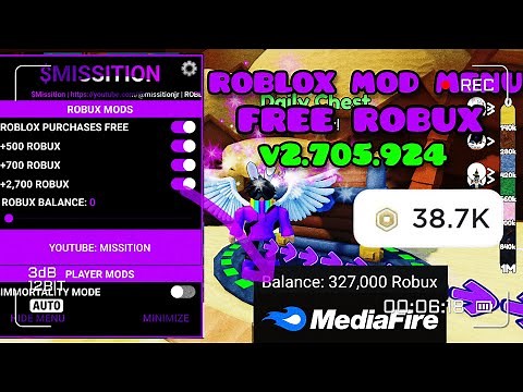 Roblox Mod Menu Unlimited Robux | New Version APK 2.705.924 | Roblox Mod Menu 2026