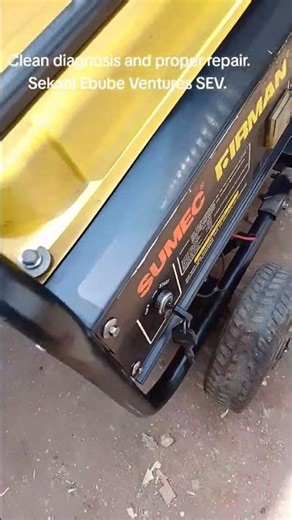 Generator repair process. Sekani Ebube Ventures SEV. mobile Generator Specialist #portablegenerator