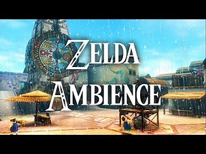 Zelda | Rainy Clock Town | Ambience [3 Hours]