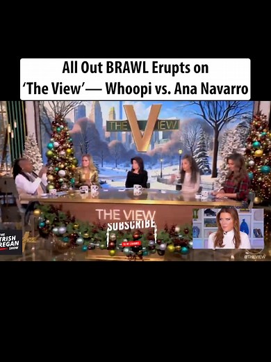 All Out BRAWL Erupts on ‘The View’— Whoopi vs. Ana Navarro Subscribe and watch the FULL show at YouTube.com/@TrishReganChannel #trishregan #trishreganshow