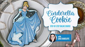 Cinderella Cookie Decorating Tutorial