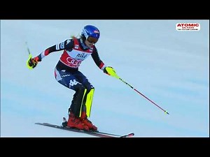 Mikaela Shiffrin 🇺🇸 - interview before Are World Cup GS race, March 9, 2024 #sheskis ‪@atomic‬