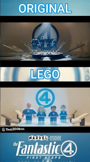 The Fantastic Four: First Steps | Official Teaser but in Lego