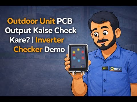 Outdoor Unit PCB Output Kaise Check Kare?
