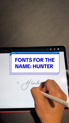 Best Fonts for Hunter Name Tattoos: Unique Script Tattoo Design Ideas