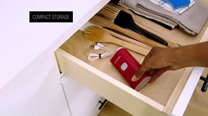 Proctor Silex Automatic Electric Can Opener, Hands Free Cordless Operation & USB Rechargeable, Self-Aligning, Cut Smooth Touch Lid Edges, Compact and Easy to Store, Black