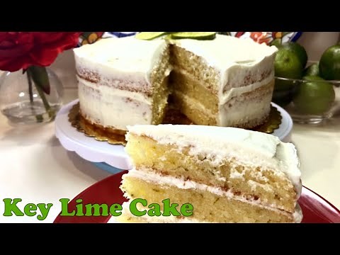 BIWJ - How to make a Key Lime Cake, from Scratch!