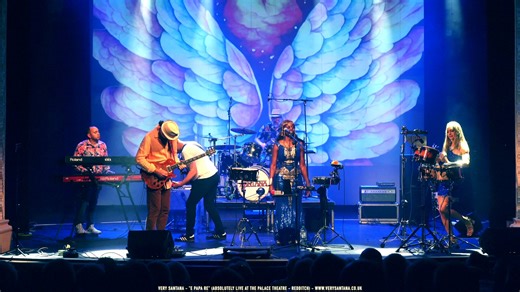 Very Santana: "É PAPA RÉ" (absolutely live at the Palace Theatre - Redditch). This is our take on one this CHALLENGING song by Santana from the 1981 "Zebop!" album! #Santana #CarlosSantana #verysantana #epapare @followers | Very Santana