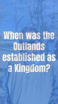 When was the Outlands founded? Where dd it come from?