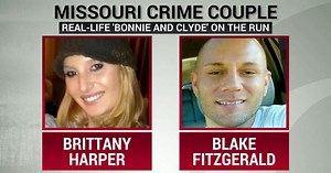 Authorities hunt for real-life Bonnie and Clyde