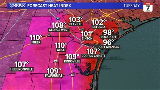 Tuesday Forecast: Breezy, hot, & humid