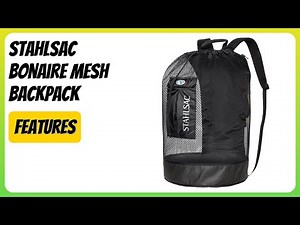 REVIEW (2025): Stahlsac Bonaire Mesh Backpack. Features