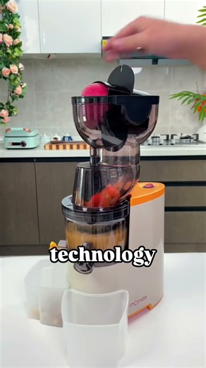 Beijamei Low Speed Slow Juicer Machine – Electric Fruit & Vegetable Extractor with Big Diameter Feed