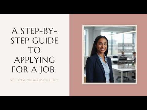 A Step by Step Guide to Applying for a Job with Retal for Manpower Supply