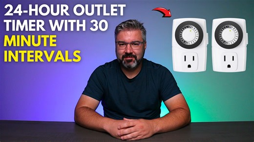 Watch 24-Hour Outlet Timer with 30-Minute Intervals! on Amazon Live