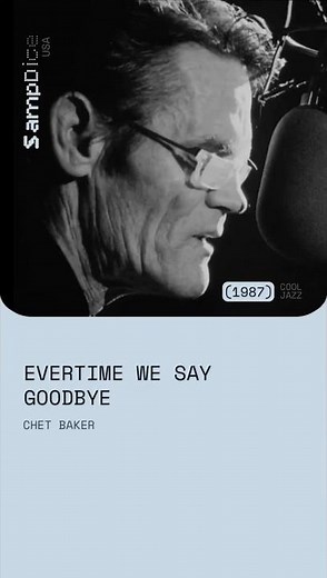 Chet Baker - Everytime We Say Goodbye