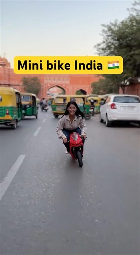 Mini Bike Shocks Jabalpur Roads 😱 | India’s Smallest Ride Goes Viral #Shorts #India #MiniBike
