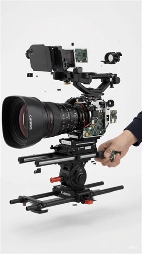 Inside the Canon Cinema Beast 🎥​#Tech #Cinematography
