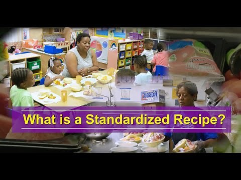 What Is A Standardized Recipe?