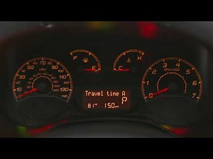 How to Use the Trip Information Button - Ram Promaster Commercial Van- Owner's Info Video