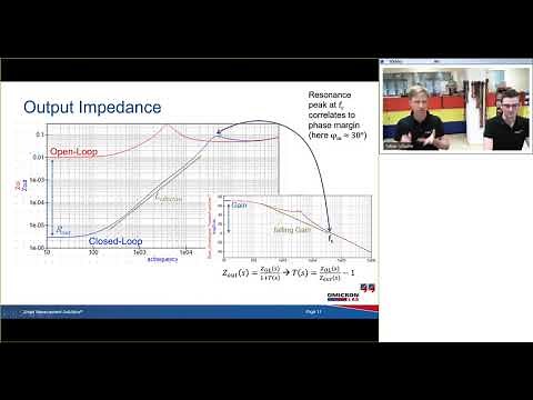 Webinar: Output Impedance of Power Supplies