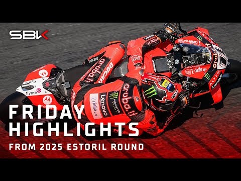 Highlights from Friday's action at Estoril 🚀 | 2025 #EstorilWorldSBK 🇵🇹