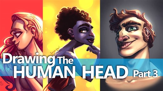 Learn to Draw the Human Head: Complete Process from Sketch to Finish!